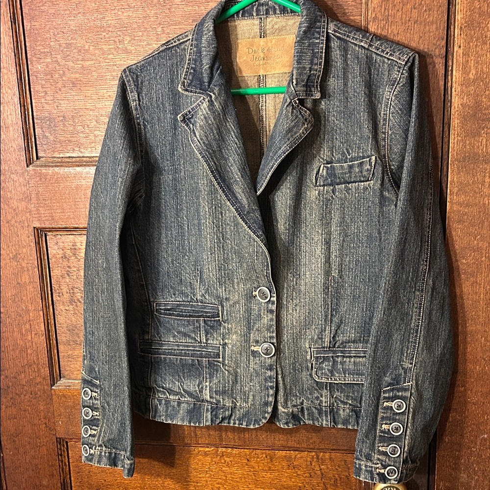 Duck Head Jeanswear Dark Blue Jean Jacket XL